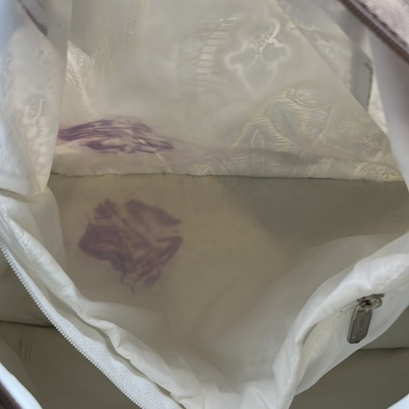 LeSportsac Large Gray Printed Hobo Nylon Crossbody Bag. NYB1719 - Picture 6 of 10